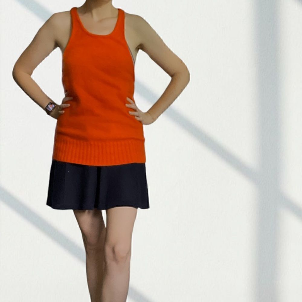 Angora Rabbit Rachel Roy Red Racerback Tank Top XS